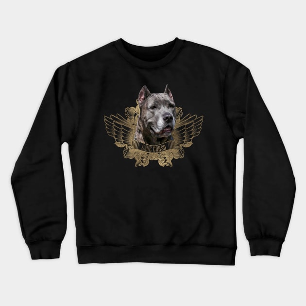 Cane Corso - Italian Mastiff Crewneck Sweatshirt by Nartissima